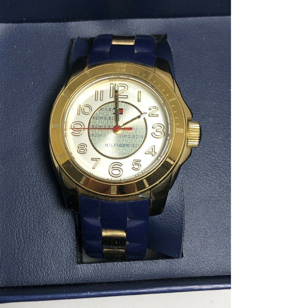 Tommy Hilfiger TH.204.3.34.1383 Women's Silicone Analog White Dial Watch BW121